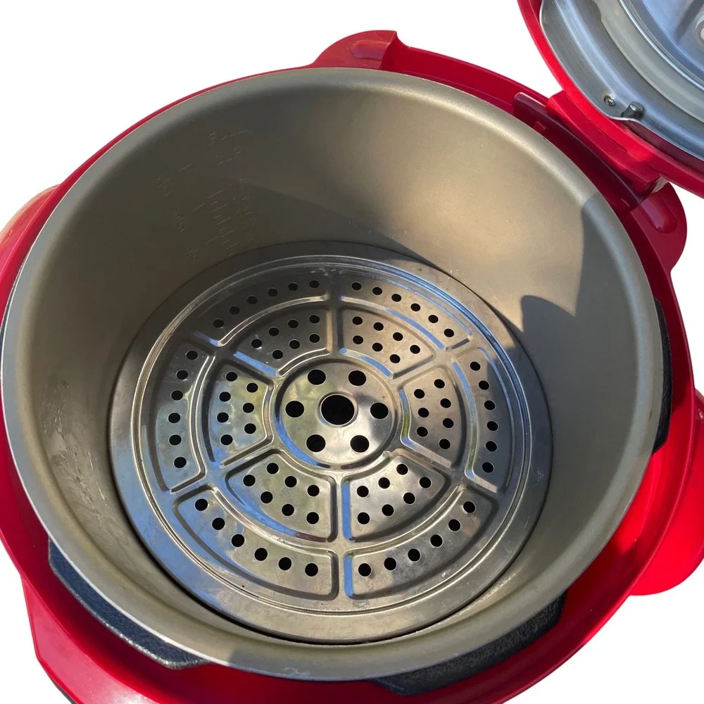 Elite Maxi Matic Platinum EPC 808R Red 120V 1200W Electric‎ Pressure Cooker 8QT